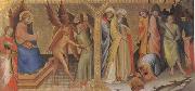 Lorenzo Monaco The Meeting between st James Major and Hermogenes (mk05) oil painting